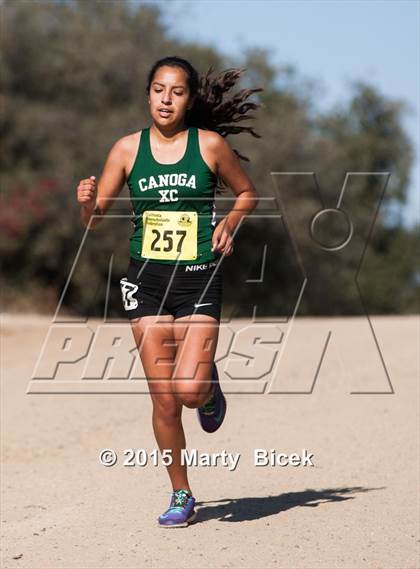 Thumbnail 3 in CIF State Cross Country Championships (D2 Girls Race) photogallery.