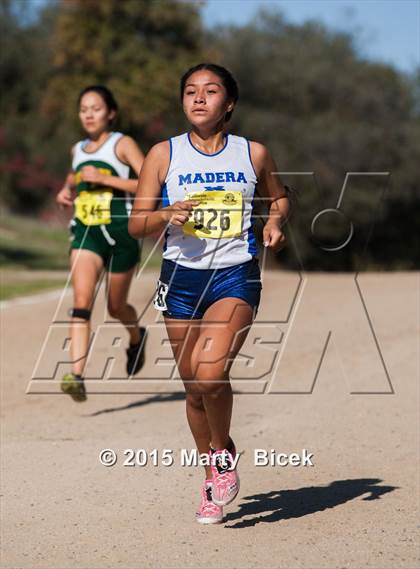 Thumbnail 3 in CIF State Cross Country Championships (D2 Girls Race) photogallery.