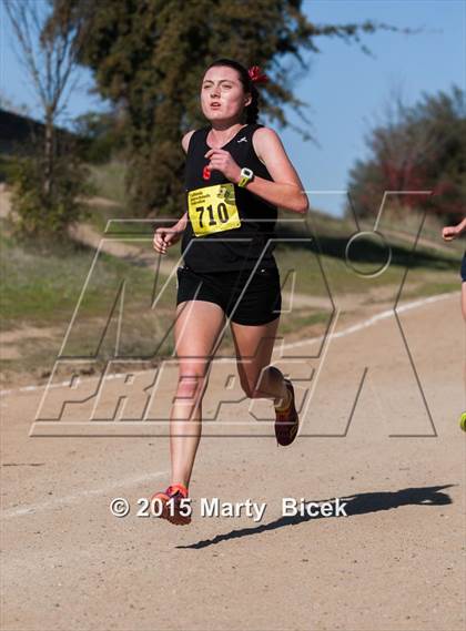 Thumbnail 2 in CIF State Cross Country Championships (D2 Girls Race) photogallery.