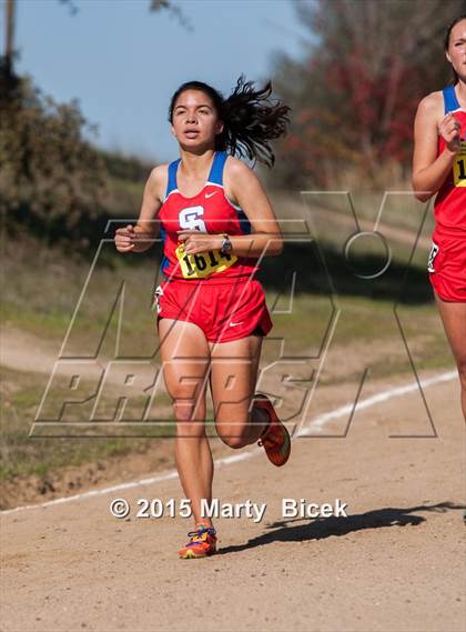 Thumbnail 2 in CIF State Cross Country Championships (D2 Girls Race) photogallery.