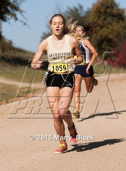 Thumbnail 3 in CIF State Cross Country Championships (D2 Girls Race) photogallery.