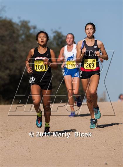 Thumbnail 3 in CIF State Cross Country Championships (D2 Girls Race) photogallery.