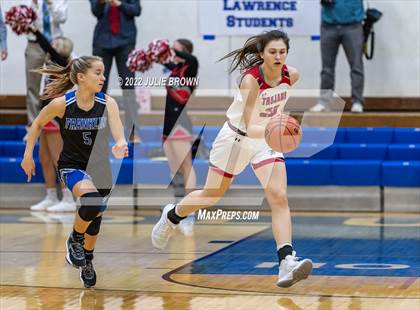 Thumbnail 1 in Franklin Community vs. East Central (IHSAA 4A Regional semifinal playoff) photogallery.