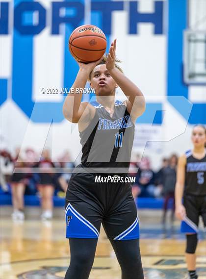 Thumbnail 1 in Franklin Community vs. East Central (IHSAA 4A Regional semifinal playoff) photogallery.