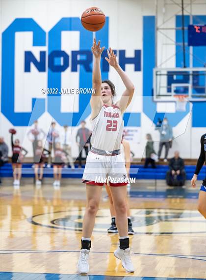 Thumbnail 1 in Franklin Community vs. East Central (IHSAA 4A Regional semifinal playoff) photogallery.