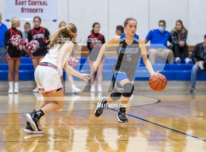 Thumbnail 1 in Franklin Community vs. East Central (IHSAA 4A Regional semifinal playoff) photogallery.