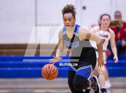 Thumbnail 1 in Franklin Community vs. East Central (IHSAA 4A Regional semifinal playoff) photogallery.
