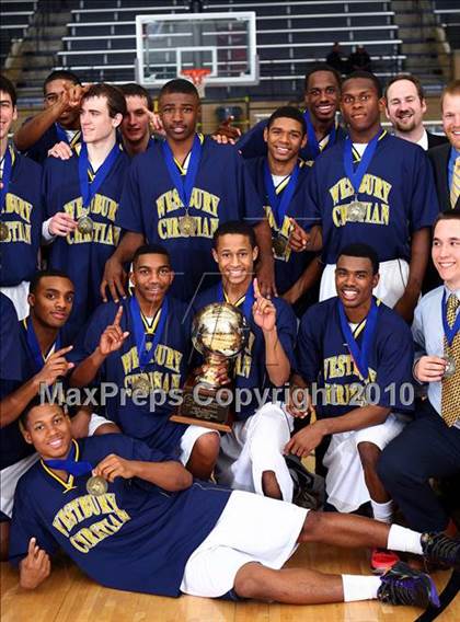 Thumbnail 2 in Westbury Christian vs Second Baptist (TAPPS 4A Final) photogallery.