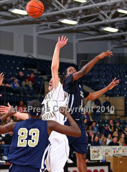 Thumbnail 3 in Westbury Christian vs Second Baptist (TAPPS 4A Final) photogallery.
