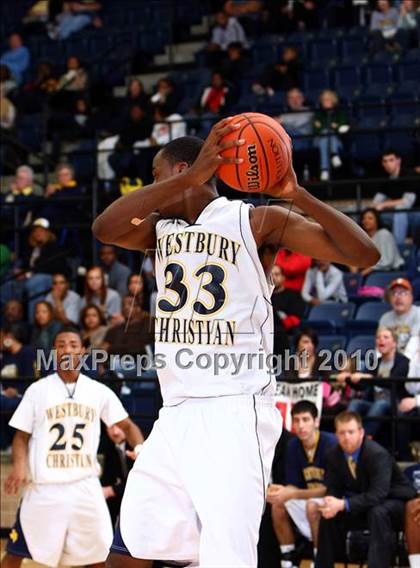 Thumbnail 3 in Westbury Christian vs Second Baptist (TAPPS 4A Final) photogallery.