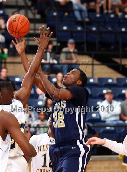 Thumbnail 2 in Westbury Christian vs Second Baptist (TAPPS 4A Final) photogallery.