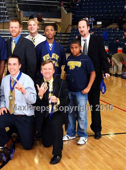 Thumbnail 3 in Westbury Christian vs Second Baptist (TAPPS 4A Final) photogallery.