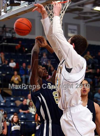 Thumbnail 3 in Westbury Christian vs Second Baptist (TAPPS 4A Final) photogallery.