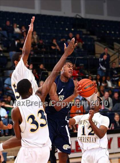 Thumbnail 3 in Westbury Christian vs Second Baptist (TAPPS 4A Final) photogallery.