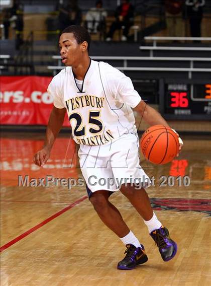 Thumbnail 3 in Westbury Christian vs Second Baptist (TAPPS 4A Final) photogallery.