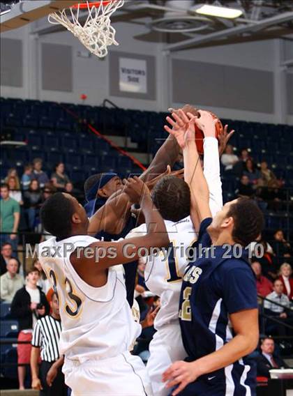 Thumbnail 3 in Westbury Christian vs Second Baptist (TAPPS 4A Final) photogallery.