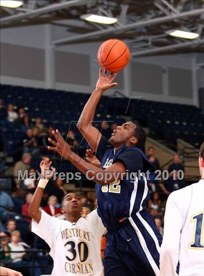 Thumbnail 3 in Westbury Christian vs Second Baptist (TAPPS 4A Final) photogallery.