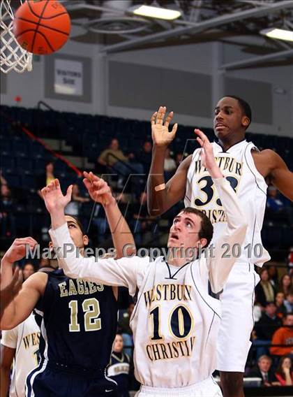 Thumbnail 2 in Westbury Christian vs Second Baptist (TAPPS 4A Final) photogallery.