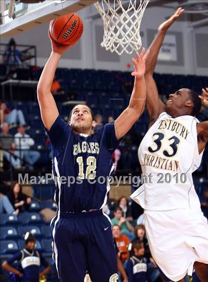 Thumbnail 1 in Westbury Christian vs Second Baptist (TAPPS 4A Final) photogallery.