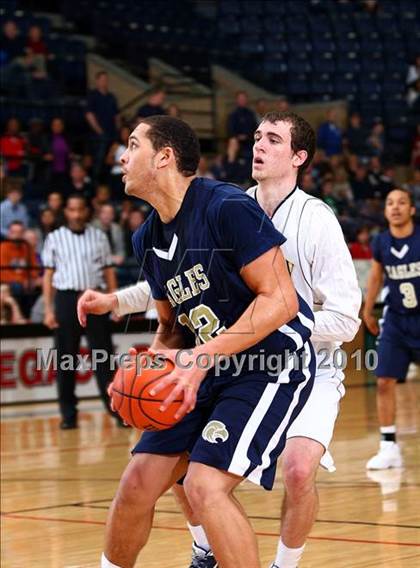 Thumbnail 3 in Westbury Christian vs Second Baptist (TAPPS 4A Final) photogallery.