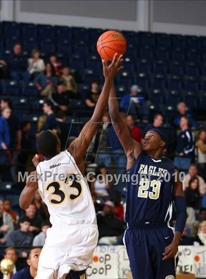 Thumbnail 1 in Westbury Christian vs Second Baptist (TAPPS 4A Final) photogallery.