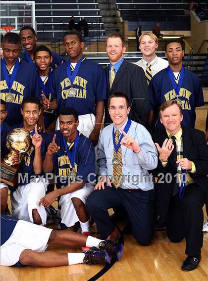 Thumbnail 2 in Westbury Christian vs Second Baptist (TAPPS 4A Final) photogallery.