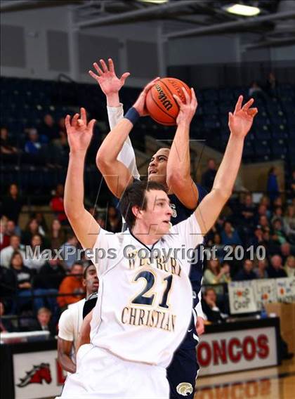 Thumbnail 1 in Westbury Christian vs Second Baptist (TAPPS 4A Final) photogallery.