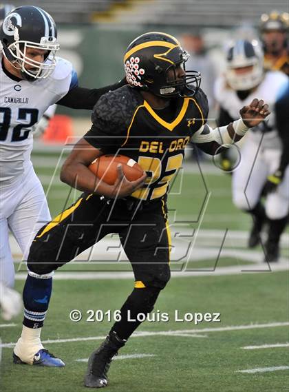 Thumbnail 1 in Del Oro vs. Camarillo (CIF State Division 2-AA Final) photogallery.