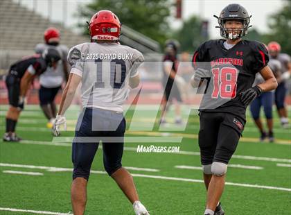 Thumbnail 1 in James Madison @ Patriot (Varsity Scrimmage) photogallery.