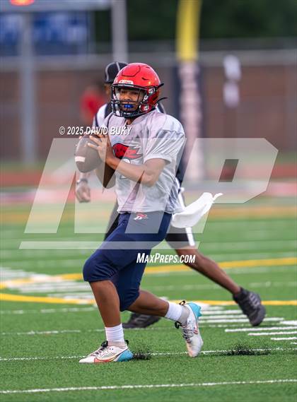 Thumbnail 3 in James Madison @ Patriot (Varsity Scrimmage) photogallery.
