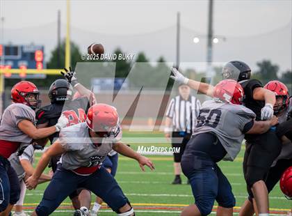 Thumbnail 1 in James Madison @ Patriot (Varsity Scrimmage) photogallery.