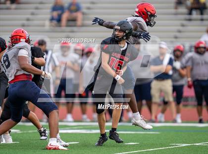 Thumbnail 2 in James Madison @ Patriot (Varsity Scrimmage) photogallery.
