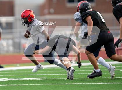 Thumbnail 2 in James Madison @ Patriot (Varsity Scrimmage) photogallery.