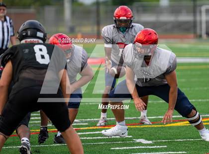 Thumbnail 2 in James Madison @ Patriot (Varsity Scrimmage) photogallery.