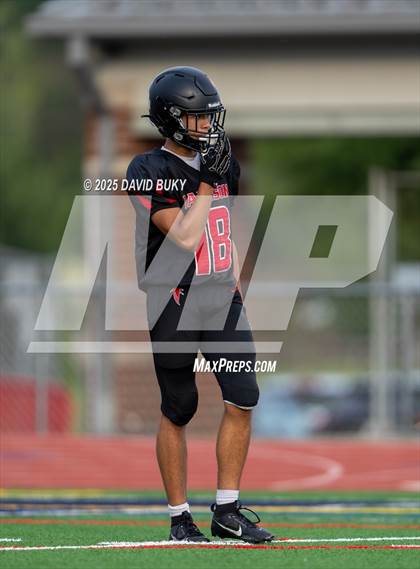 Thumbnail 2 in James Madison @ Patriot (Varsity Scrimmage) photogallery.