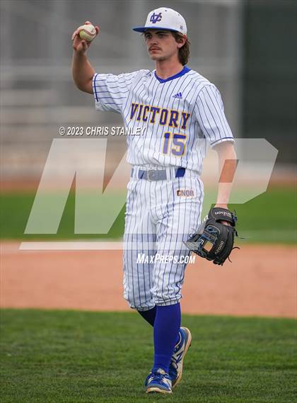 Thumbnail 3 in Verrado vs. Victory Christian(Best of the West Tournament) photogallery.