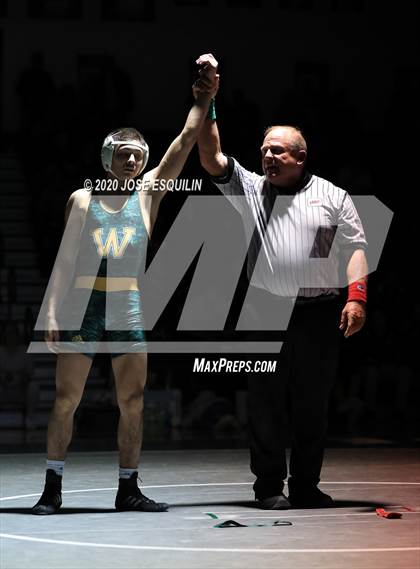 Thumbnail 3 in VHSL 3A,5A,6A Regional Wrestling Tournament photogallery.