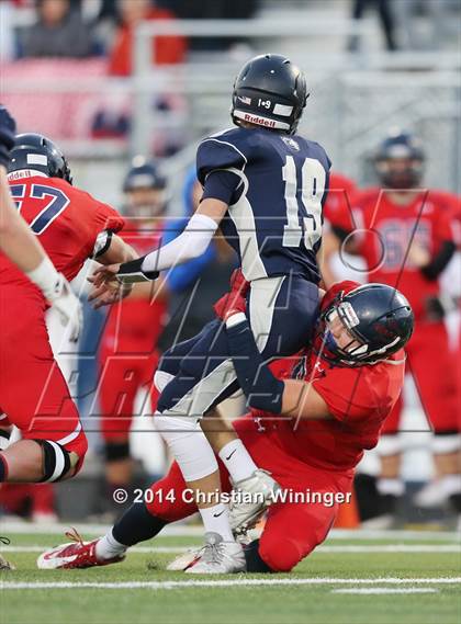 Thumbnail 2 in Springville @ Corner Canyon (UHSAA 4A Quarterfinal) photogallery.