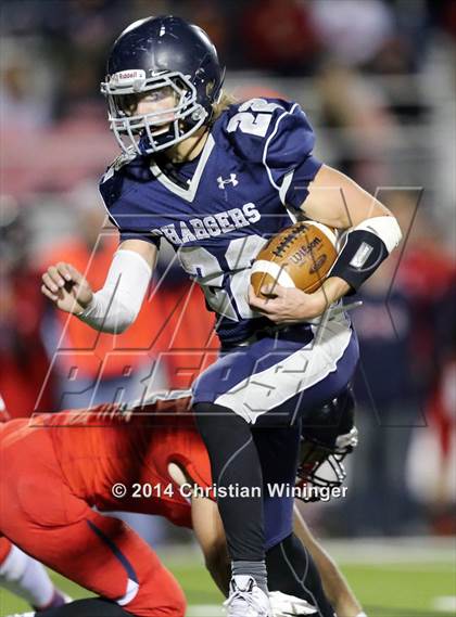 Thumbnail 3 in Springville @ Corner Canyon (UHSAA 4A Quarterfinal) photogallery.