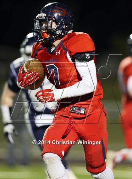 Thumbnail 3 in Springville @ Corner Canyon (UHSAA 4A Quarterfinal) photogallery.
