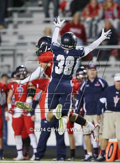 Thumbnail 3 in Springville @ Corner Canyon (UHSAA 4A Quarterfinal) photogallery.