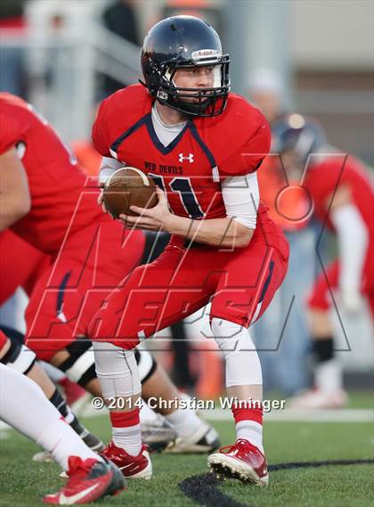 Thumbnail 3 in Springville @ Corner Canyon (UHSAA 4A Quarterfinal) photogallery.