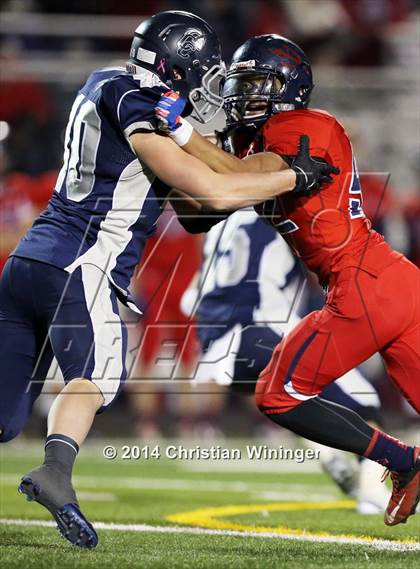 Thumbnail 3 in Springville @ Corner Canyon (UHSAA 4A Quarterfinal) photogallery.