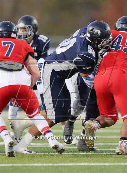 Thumbnail 2 in Springville @ Corner Canyon (UHSAA 4A Quarterfinal) photogallery.