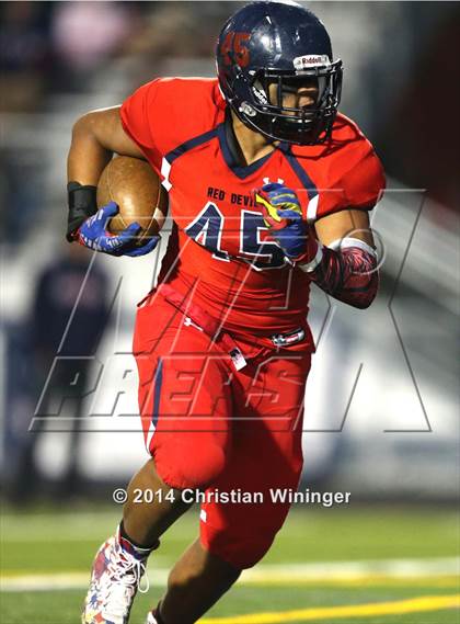 Thumbnail 3 in Springville @ Corner Canyon (UHSAA 4A Quarterfinal) photogallery.
