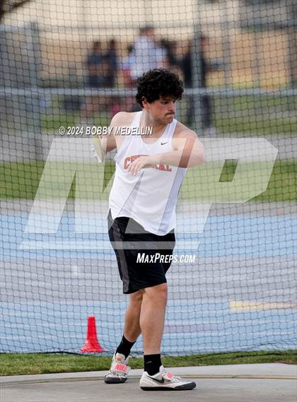 Thumbnail 3 in Central @ Clovis North   BOYS (Shot put and Discus)  photogallery.
