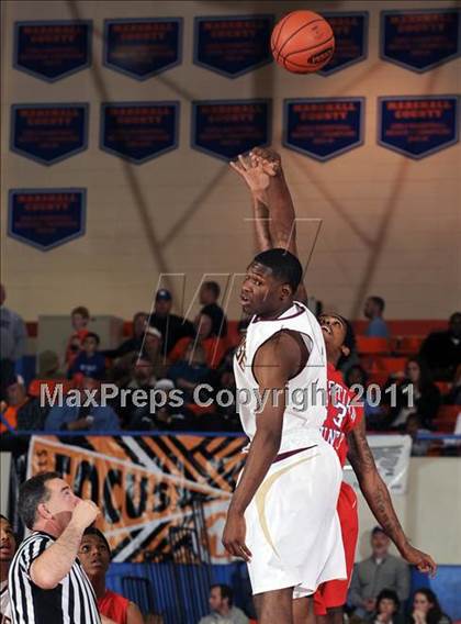 Thumbnail 1 in Christian County vs. Melrose (Marshall County Hoopfest) photogallery.