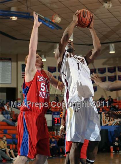 Thumbnail 3 in Christian County vs. Melrose (Marshall County Hoopfest) photogallery.