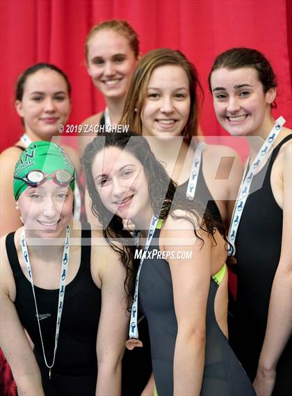 Thumbnail 1 in MIAA Winter Division 1 Girls Championships  photogallery.