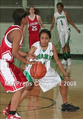 Thumbnail 2 in Cleveland @ Dorsey (Section Playoffs) photogallery.